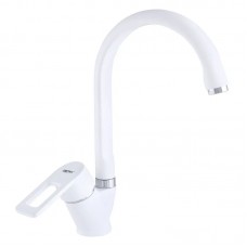 Змішувач для кухні Zerix Z5130-7 білий ZX0361