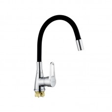 Смеситель для кухни с гибким изливом Champion Sop 014-045 черный MI6360