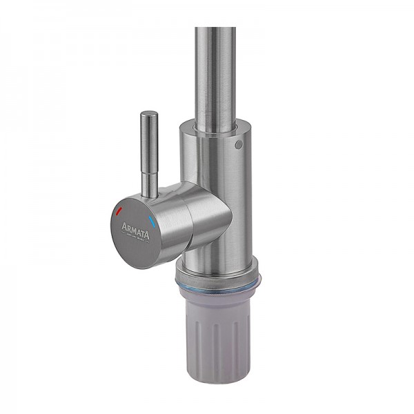 Смеситель для кухни Armata SUS-011(N) из нерж. стали (без подвода) (CH6485)