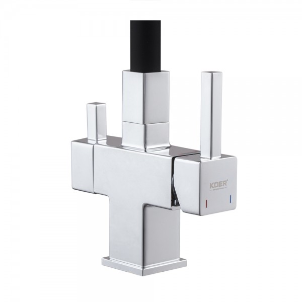Змішувач для кухні Koer KB-72023-01 з виходом для питної води (KR5008)