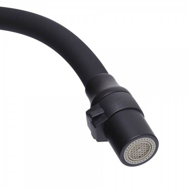 Кухонний змішувач з силік. виливом і вих. для питної води KOER KB-72006-05 (KR3380)