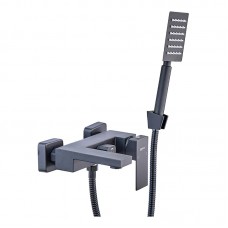 Смеситель для ванны Zerix KUB-008 черный ZX4851