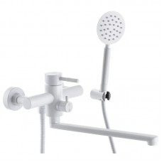 Смеситель для ванны Mixxus SUS-006 белый MI5756