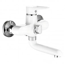 Смеситель для ванны Mixxus Elba 009 белый MI6586