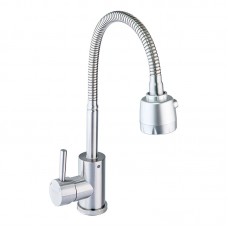 Змішувач для кухні з гнучким виливом Armata SUS-011 CH6185