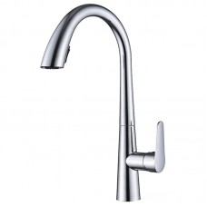 Смеситель для кухни с вытяжным изливом Mixxus Premium WARTA 014 MI6956