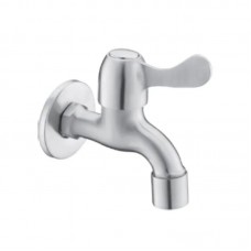 Кран для холодної води Zerix BIB-001 з нержавіючої сталі SUS304 (упаковка блістер) (ZX5687)