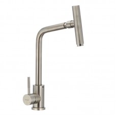 Смеситель для кухни с поворотным аэратором Mixxus SUS 017 SS0009