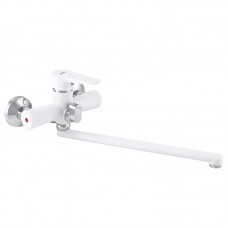 Смеситель для ванны Zerix PUD7 146 белый ZX2912