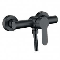 Смеситель для душа Zerix DAX-003 Black с нерж. стали SUS304 (ZX4813)