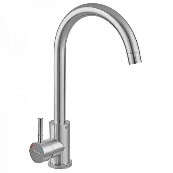 Смеситель для кухни Armata SUS-011(N) из нерж. стали (без подвода) (CH6485)