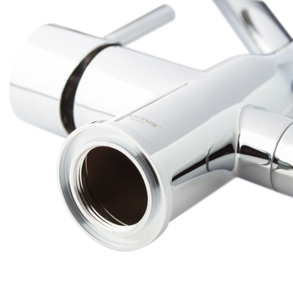 Змішувач для кухні з гнучким виливом Mixxus Premium Gravity 021 чорний MI6977