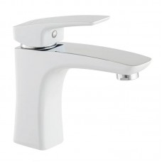 Смеситель для умывальника Mixxus Premium Patrick 001 белый MI5853