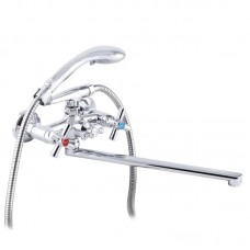 Смеситель для ванны Zerix D4Q 722 с полнооборотной кран-буксой ZX2960