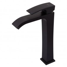 Змішувач для умивальника Koer KB-13007-05 високий чорний KR3445