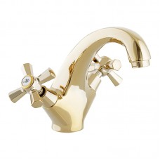 Змішувач для умивальника Mixxus Premium Retro Gold-161 MI5848