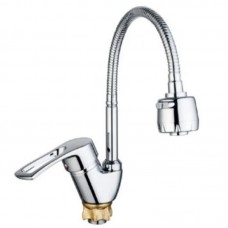 Змішувач для кухні з гнучким виливом Mixxus YUB4-181 MI6477