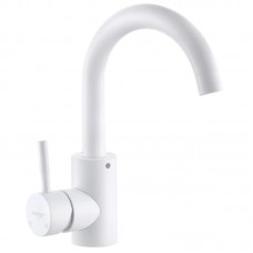 Смеситель для умывальника Mixxus SUS-011-B белый MI5754