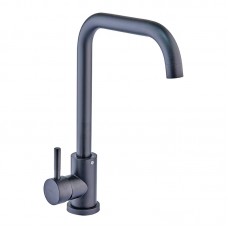 Смеситель для кухни с гибким изливом Champion SUS-011-G черный CH0345