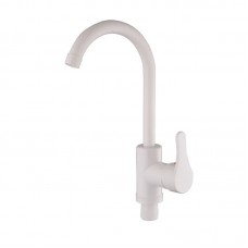 Смеситель для кухни Plamix Diego-011 White (без подвода) (PM0657)