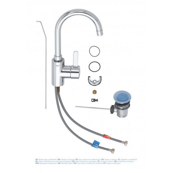 Смеситель для раковины Grohe Eurosmart Cosmopolitan (32830001).
