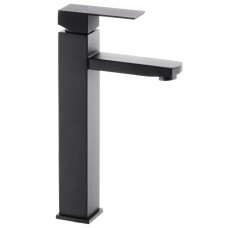 Смеситель для умывальника Mixxus KUB-001-High черный MI2830