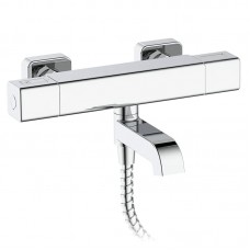 Термостатичний змішувач для ванни з коротким виливом Koer KB-47011-01 хром KR4720