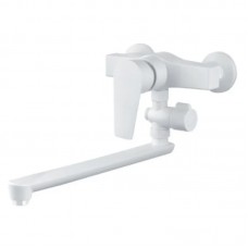 Смеситель для ванны Plamix OSCAR-006 белый PM0703