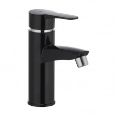 Смеситель для умывальника Plamix Sergio-001 черный PM0030