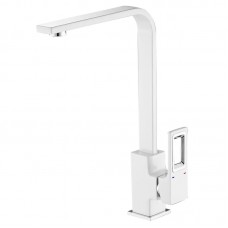 Змішувач для кухні Mixxus Premium DANTE 017 білий-хром MI6796