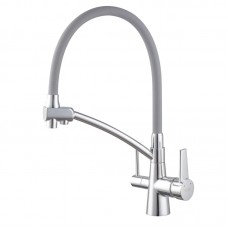 Смеситель для кухни с гибким изливом и подключением к фильтру KOER KB-72003-01 KR3375