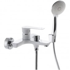 Змішувач для ванни з коротким зливом Mixxus Premium Eva 009 білий MI5811