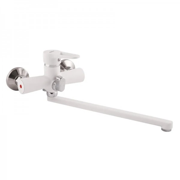 Змішувач для ванни Zerix PUD7 045 білий ZX2911