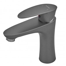 Смеситель для умывальника Plamix CEZAR-001 графит PM0688