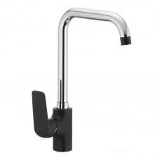 Змішувач для кухні Mixxus Oregon 014-G чорний MX0009