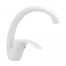 Змішувач для кухні Cron Mars 777 білий CR0787