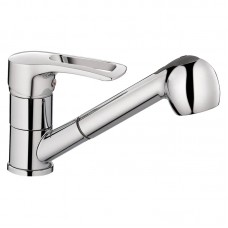 Змішувач для кухні з витяжною лійкою Haiba Hansberg 014 HB0208