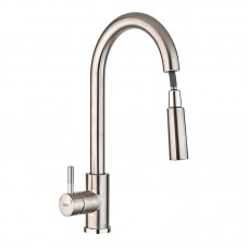 Змішувач для кухні з витяжною лійкою Zerix LUX-014 ZX4874