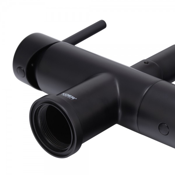 Кухонный смеситель с силиком. изливом и исх. для питьевой воды KOER KB-72002-05 (KR3384)