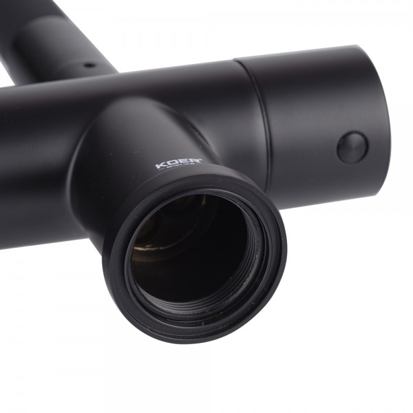 Кухонный смеситель с силиком. изливом и исх. для питьевой воды KOER KB-72002-05 (KR3384)