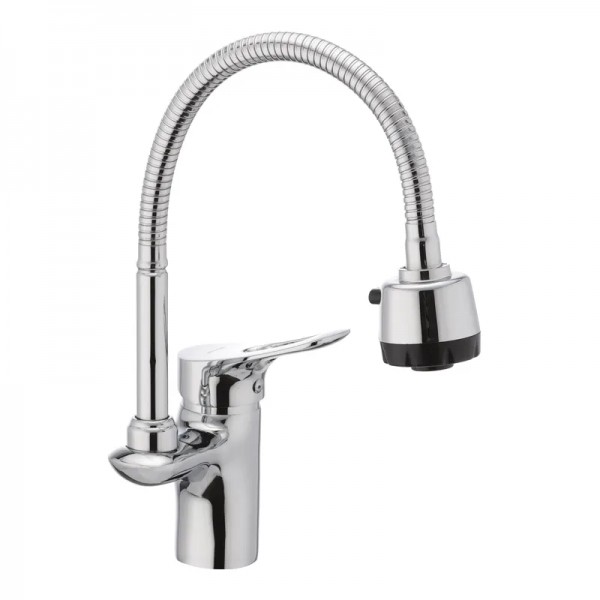 Змішувач для кухні з гнучким виливом Mixxus Arizona 014 MI0589