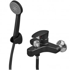 Змішувач для ванни Plamix CEZAR-009 чорний PM0693