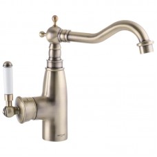 Смеситель для умывальника Mixxus Premium Vintage 001-C бронзовый MI2858