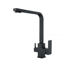 Смеситель для кухни с подключением к фильтру Zerix KUB-021 черный ZX4856