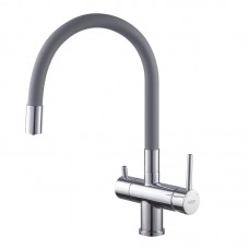 Смеситель для кухни с гибким изливом и подключением к фильтру KOER KB-72002-01 KR3383