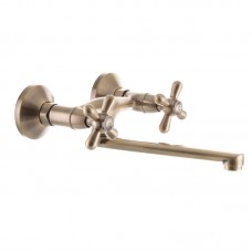 Смеситель для кухни Haiba Dominox 361 бронзовый HB0092