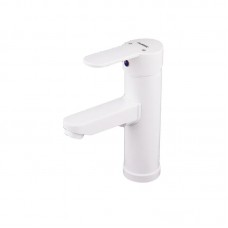 Змішувач для умивальника Plamix Raul-001-A білий PM0651