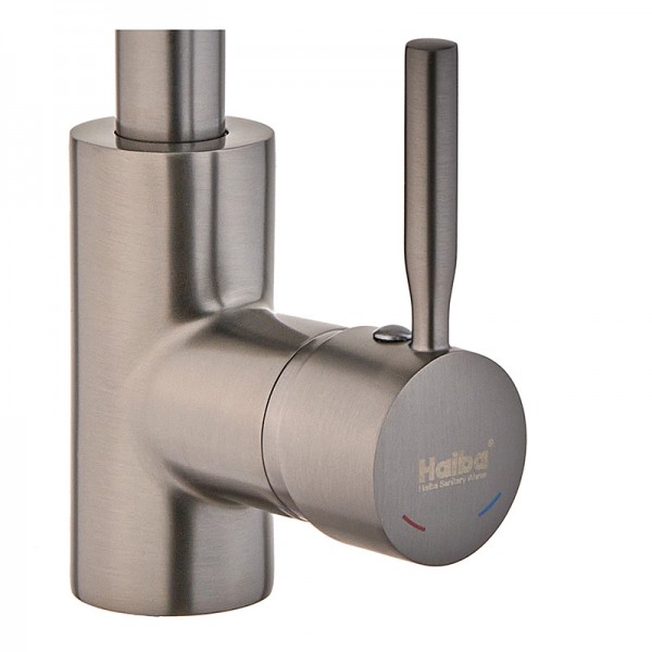 Змішувач для кухні Haiba Hans 011 графіт HB4000