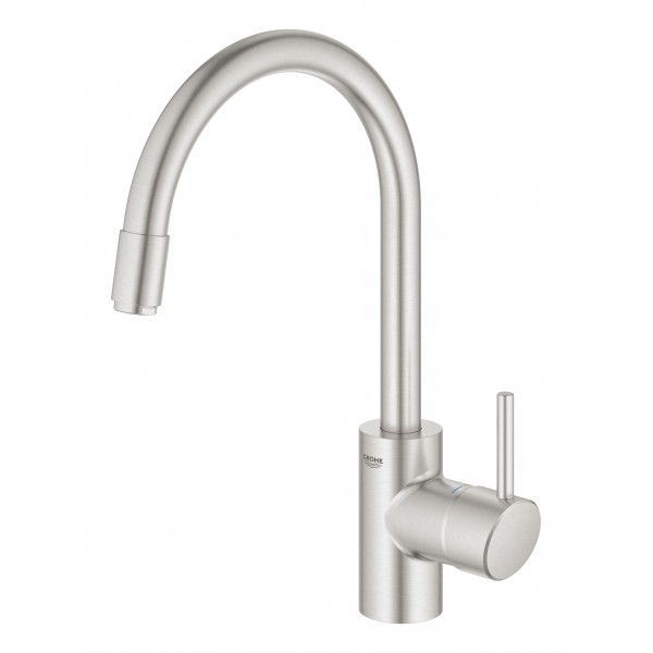 Смеситель для кухни с выдвижным изливом Grohe Concetto new (32663DC3)