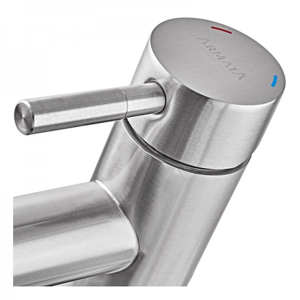 Змішувач для умивальника Armata SUS-001-A-HIGH високий з нерж. сталі (CH6477)